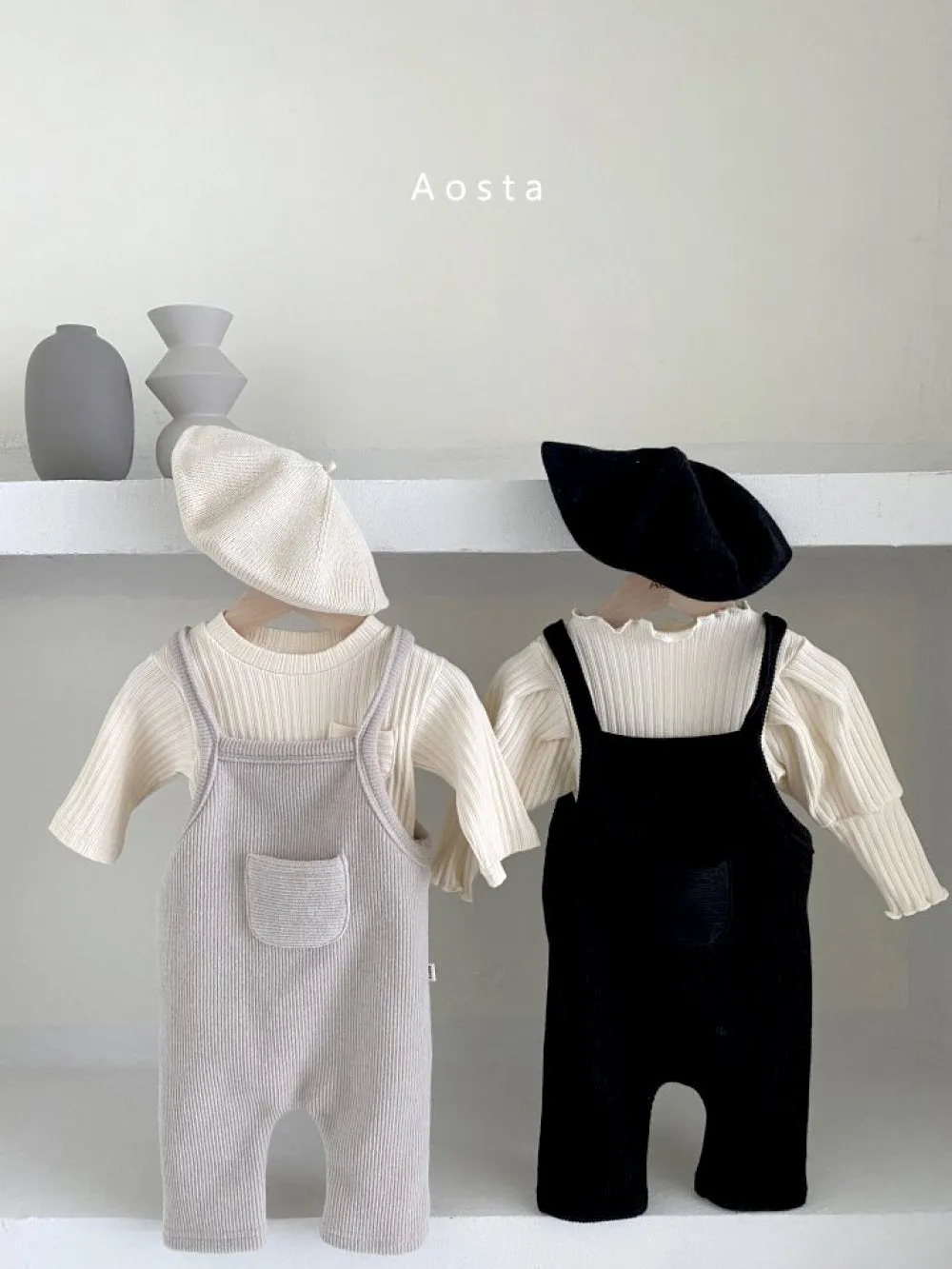 0~2Y Children's Spring Overalls Clothing Baby Spring Clothing Baby Casual Pants Boys And Girls Baby Overalls Knitted Trousers Wholesale Baby Clothes