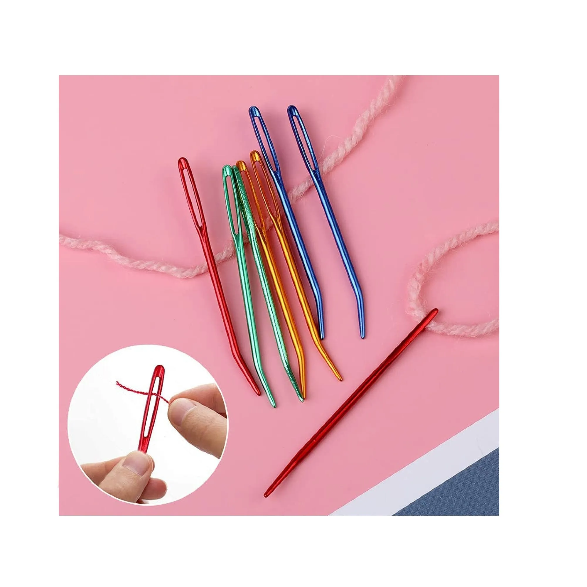 17 Pieces Yarn Needle Set