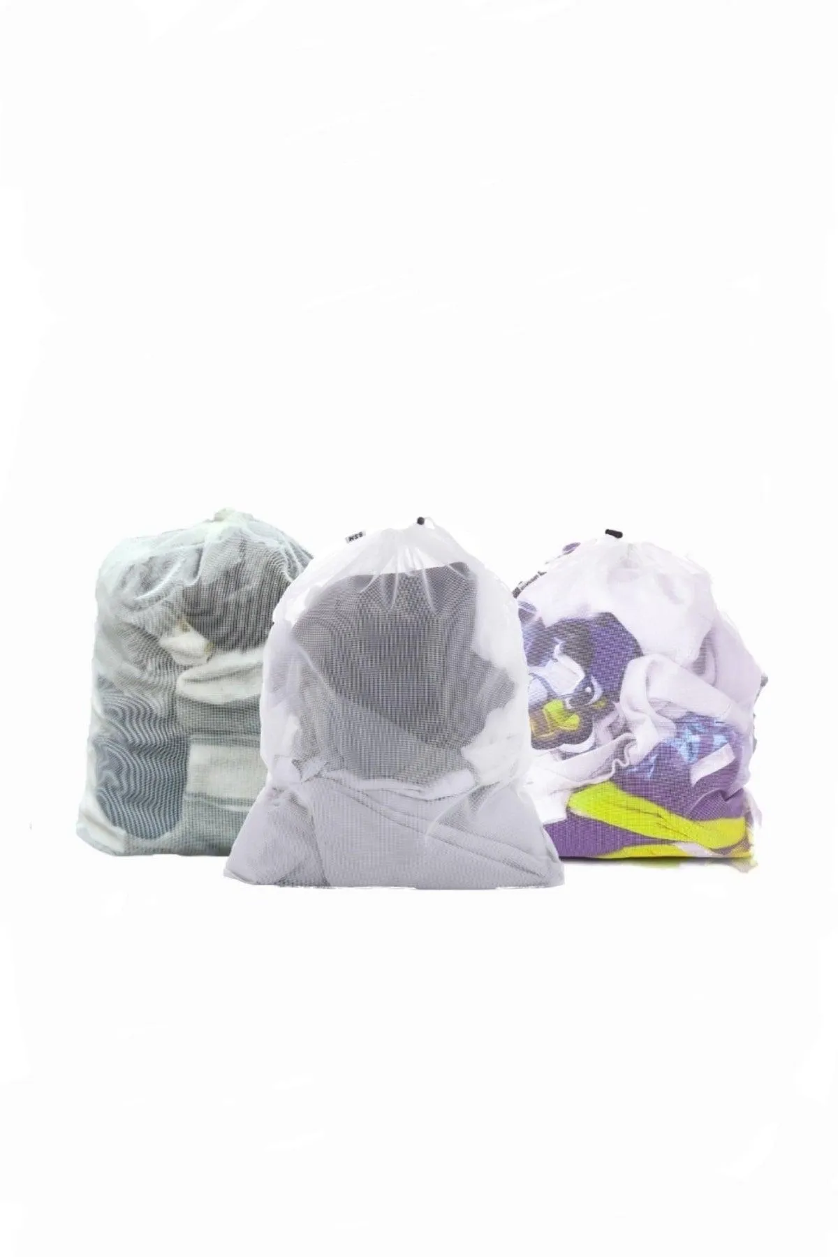 3-Pack 25x35 Threaded Laundry Washing Bag, net (3AD 25X35 LAUNDRY NET.)
