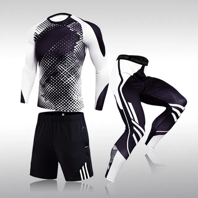 3 Pc Compression Clothes Set