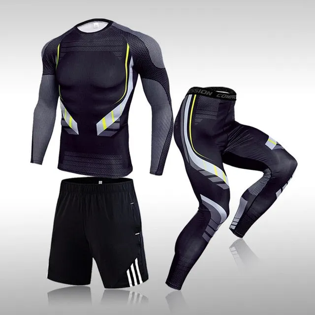 3 Pc Compression Clothes Set