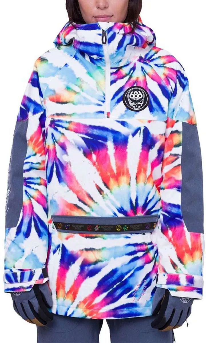 686 Ladies Upton Insulated Anorak Grateful Dead Jacket 2024