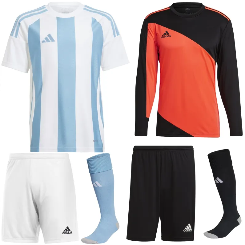 ADIDAS STRIPED 24 KIT BUNDLE WHITE SKY