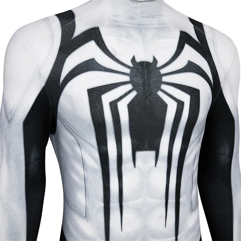 Anti-Venom Suit Spider Man Edward Eddie Brock Cosplay Costume Halloween Jumpsuit