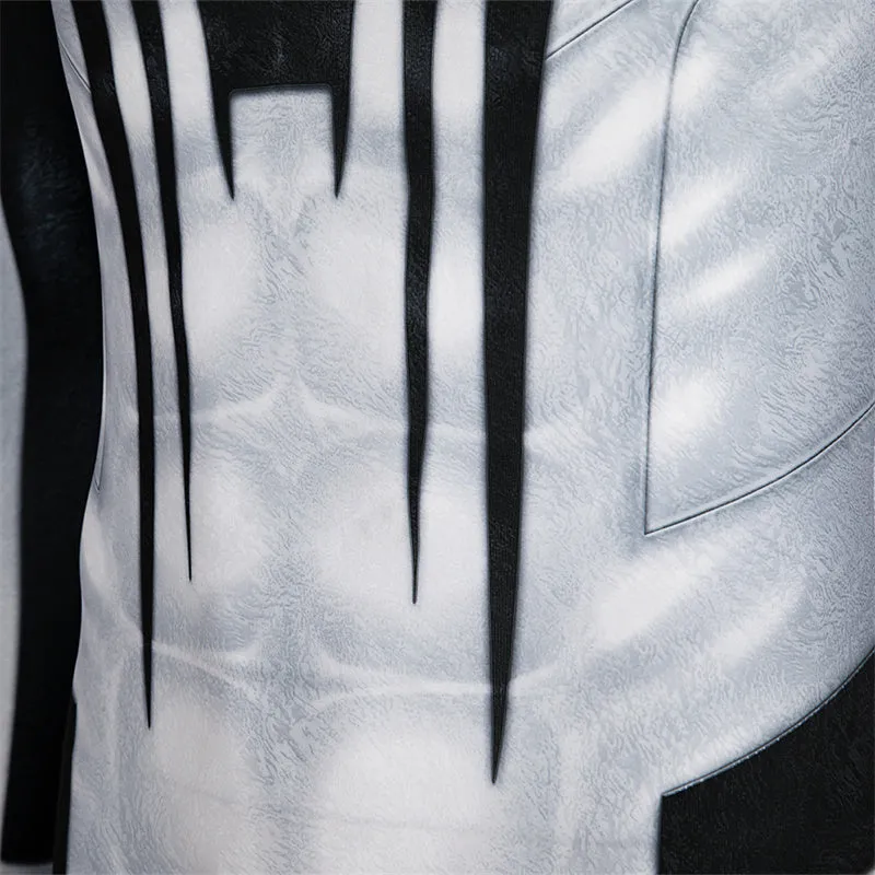 Anti-Venom Suit Spider Man Edward Eddie Brock Cosplay Costume Halloween Jumpsuit