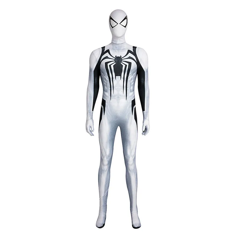 Anti-Venom Suit Spider Man Edward Eddie Brock Cosplay Costume Halloween Jumpsuit