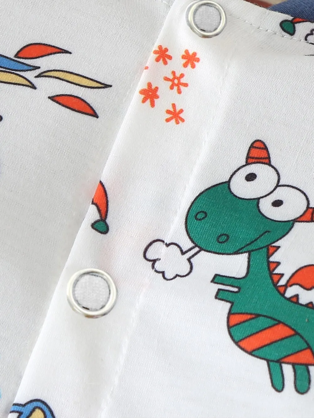 Autumn and Winter Baby Dinosaur Cartoon Animal Romper Wholesale Baby Clothes
