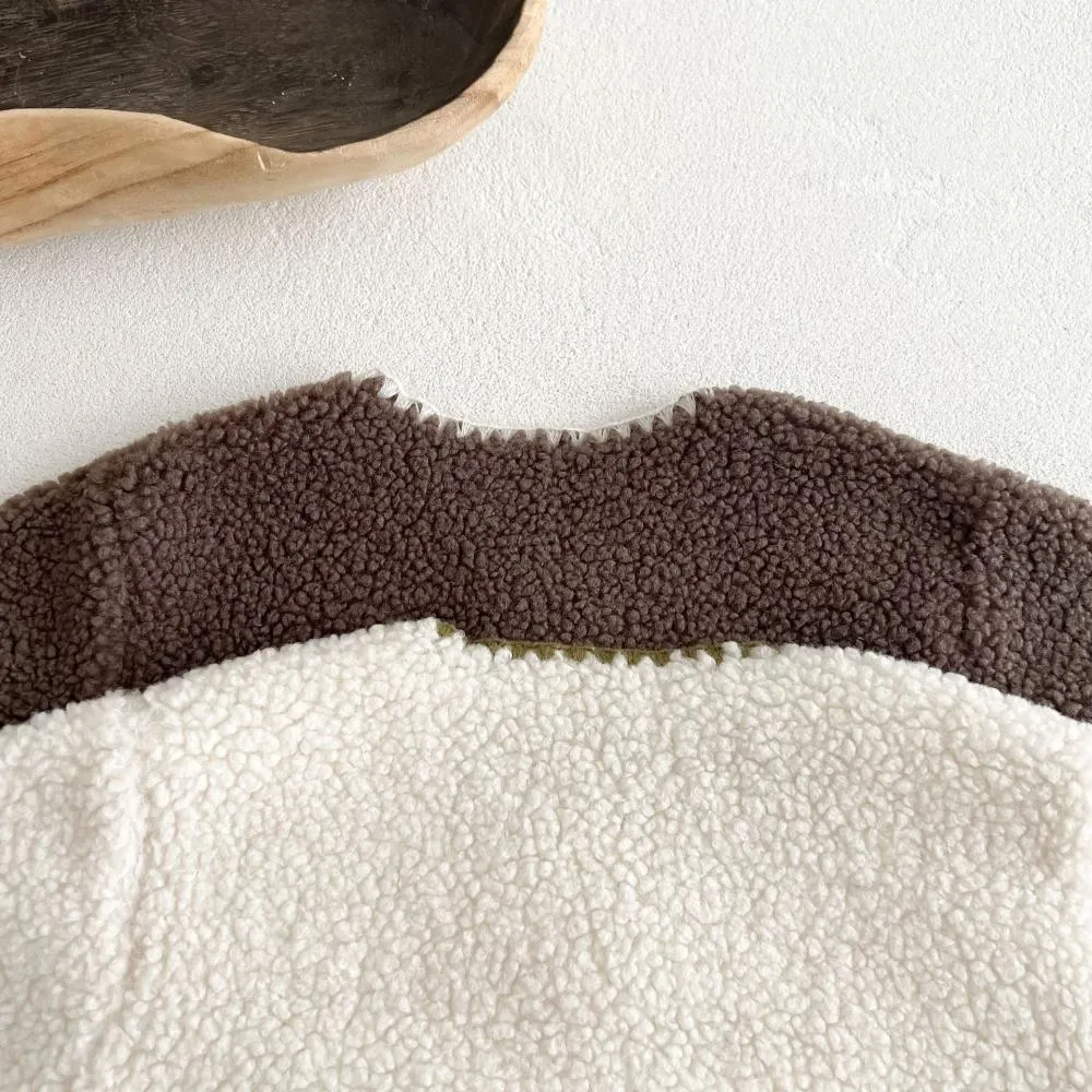 Autumn and Winter Fleece Baby Jumpsuit Wholesale