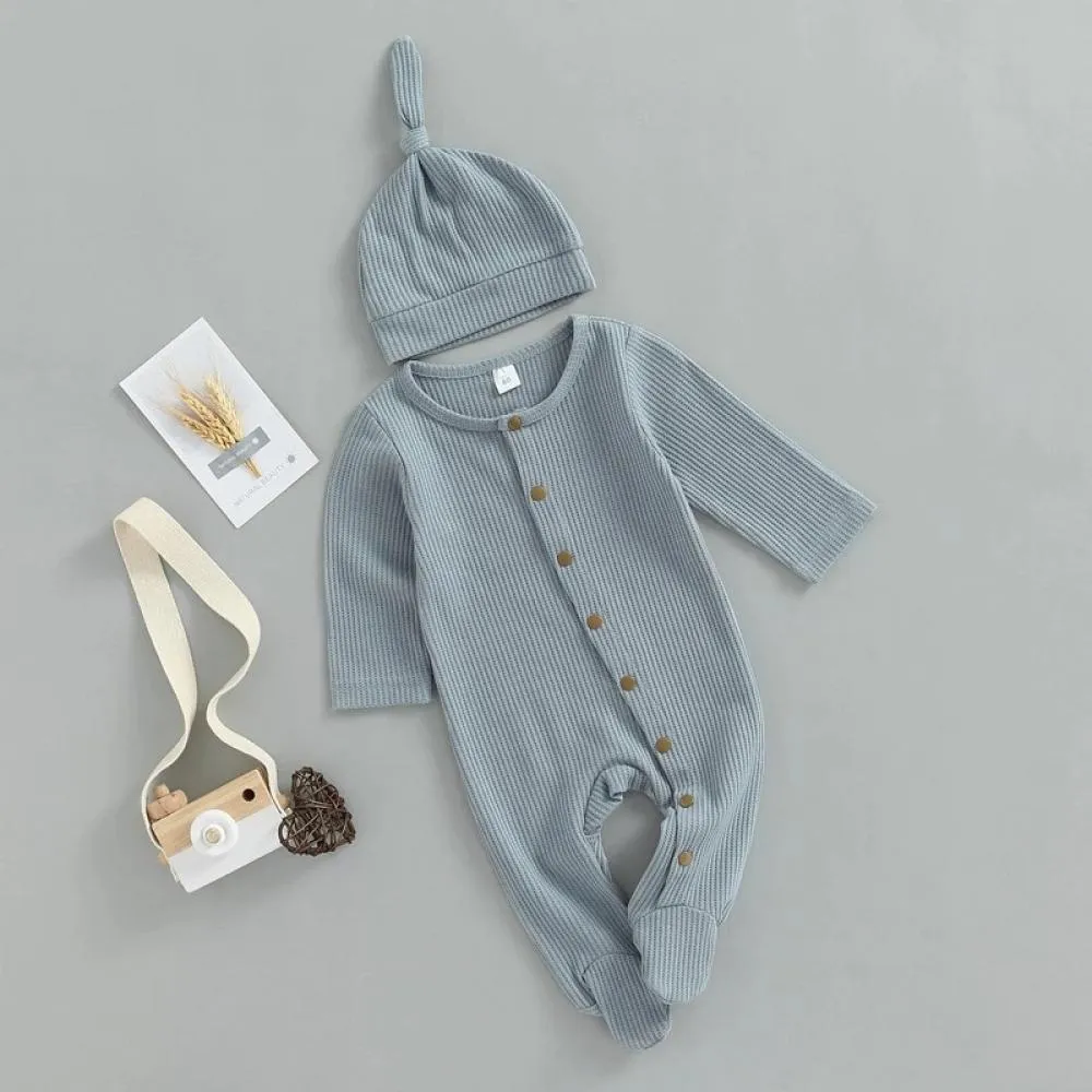 Autumn Baby Solid Color Jumpsuit Wholesale Baby Suppliers