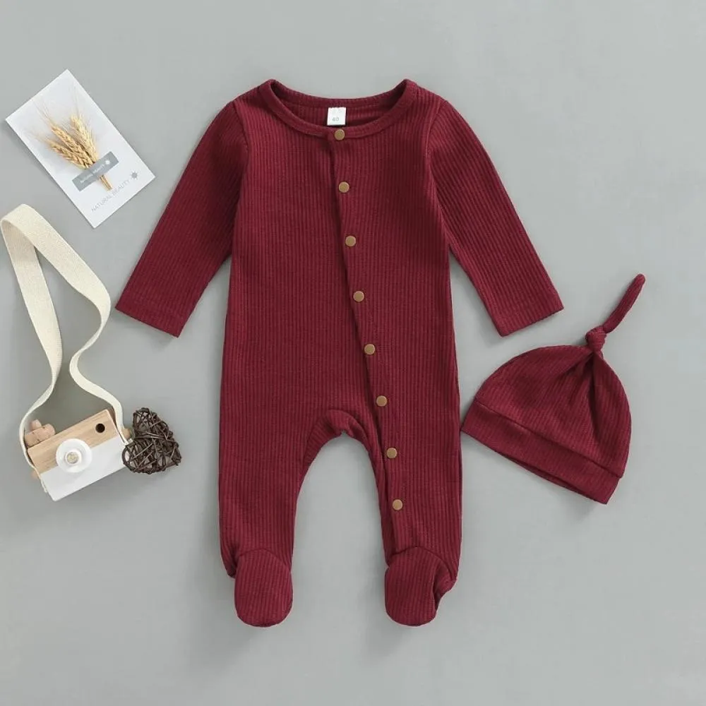 Autumn Baby Solid Color Jumpsuit Wholesale Baby Suppliers