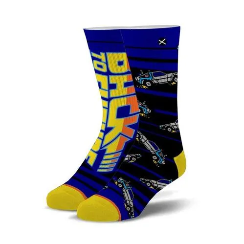 Back To The Future Split Men's Socks