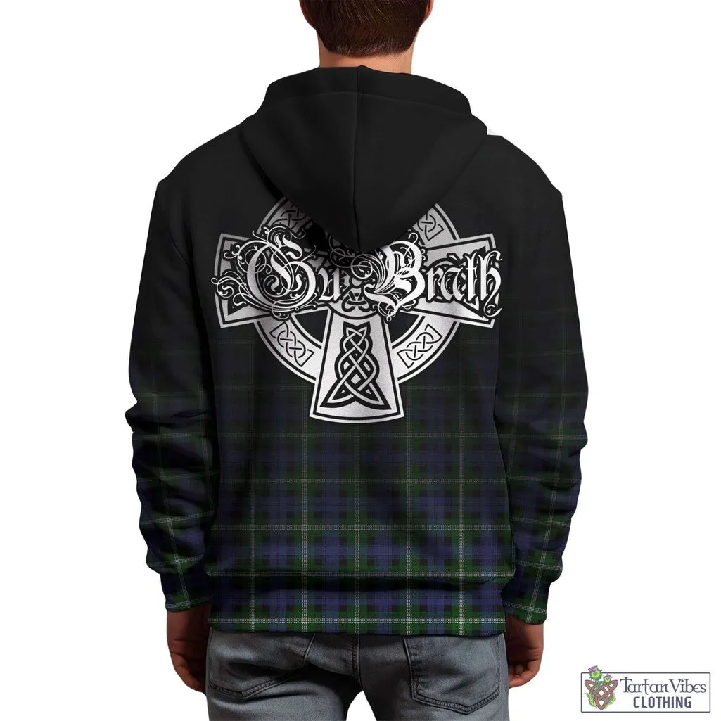 Baillie (Bailey) Tartan Hoodie Featuring Alba Gu Brath Family Crest Celtic Inspired