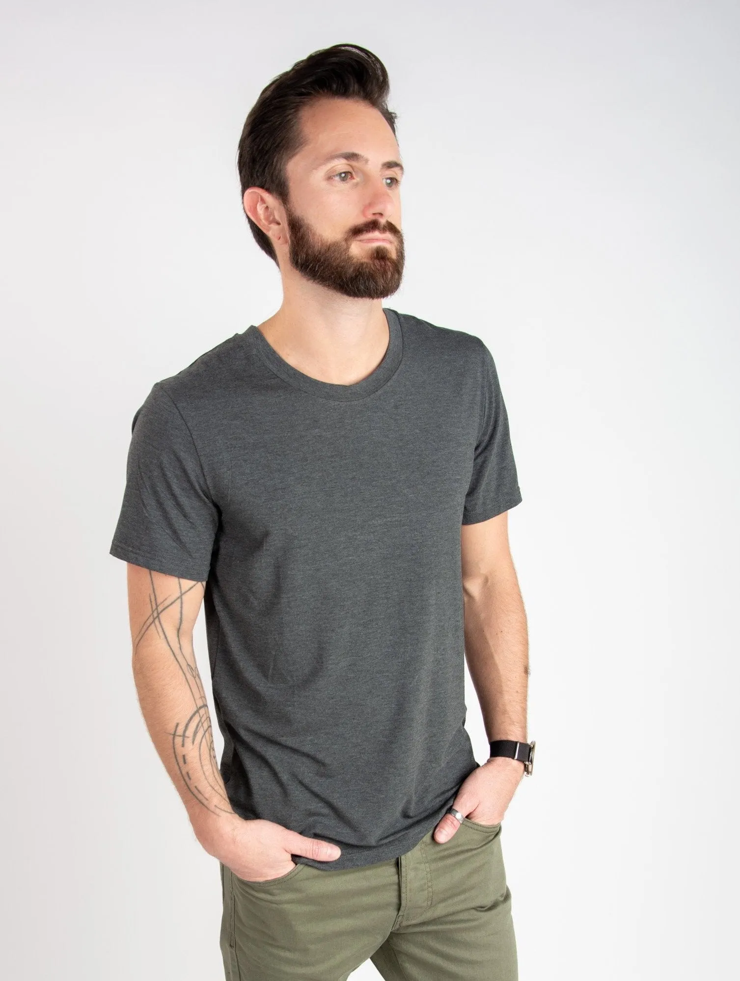 Bamboo Tee - Grey