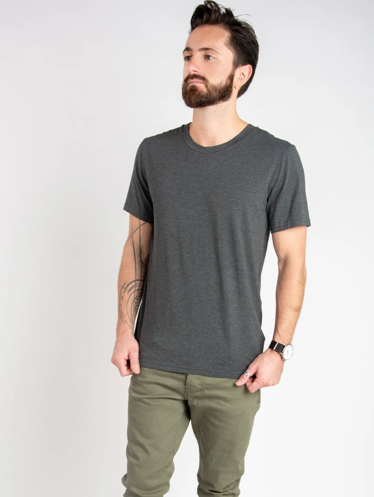 Bamboo Tee - Grey