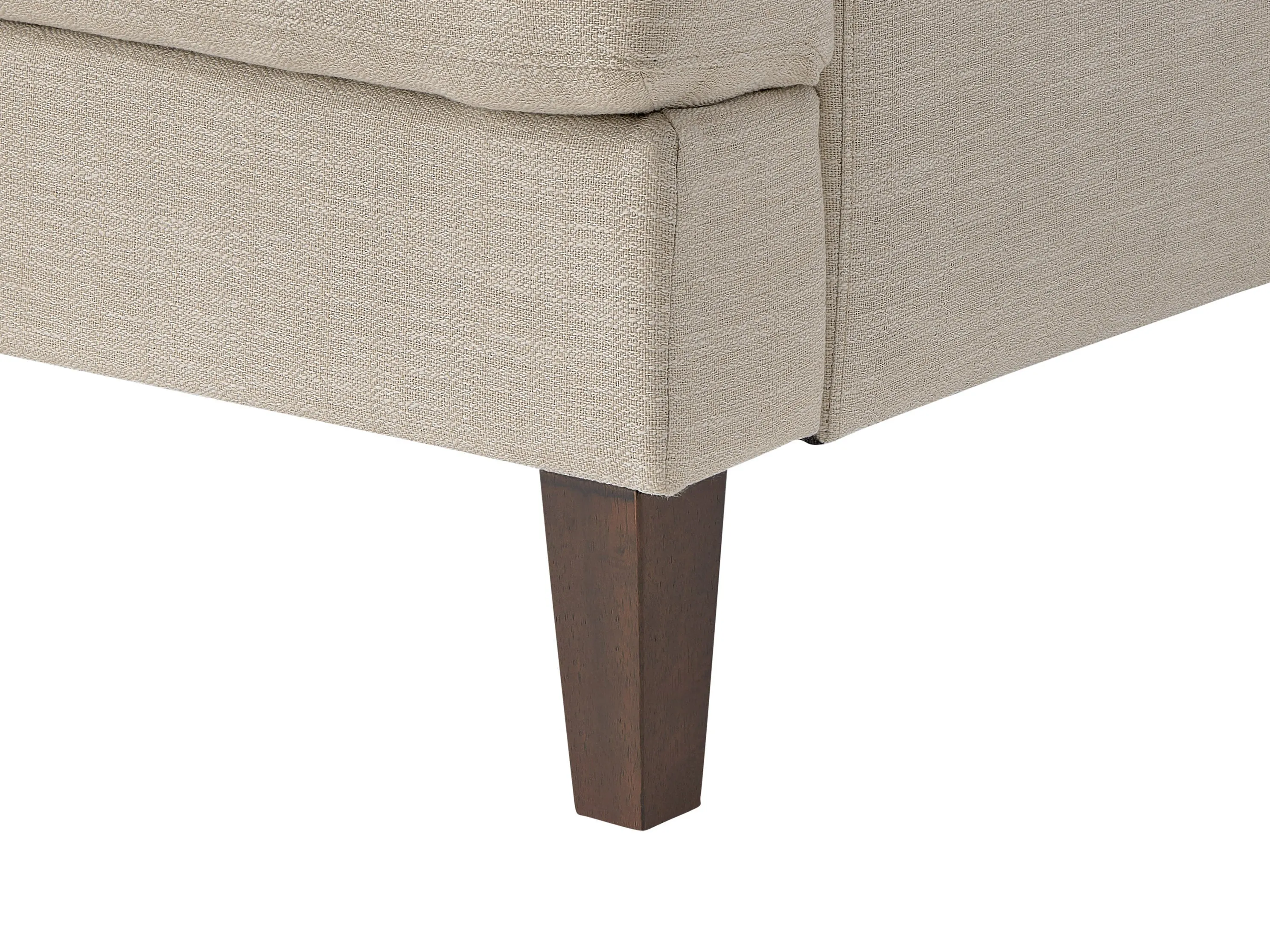 Beige Mid Century Arm Chair