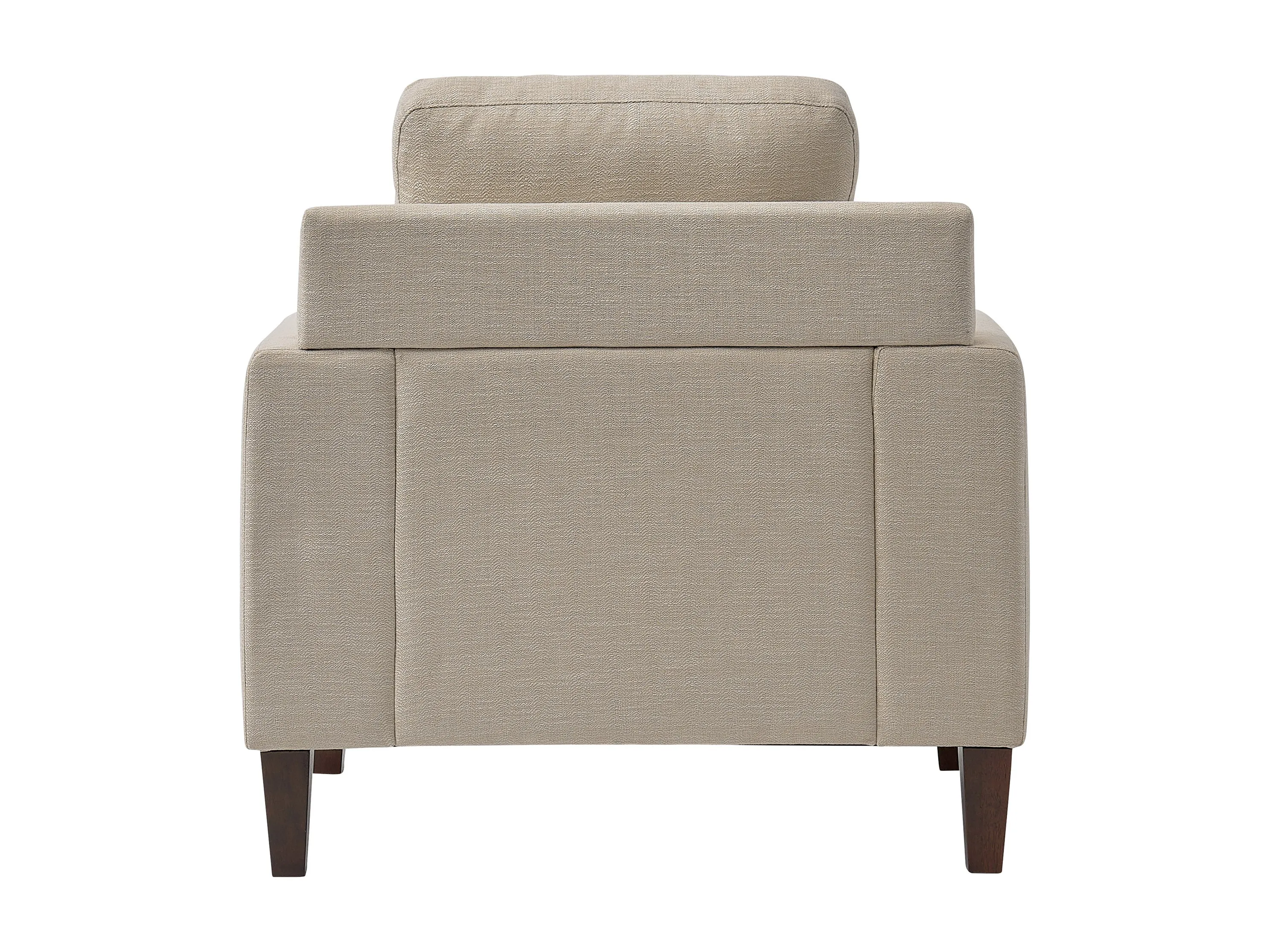 Beige Mid Century Arm Chair