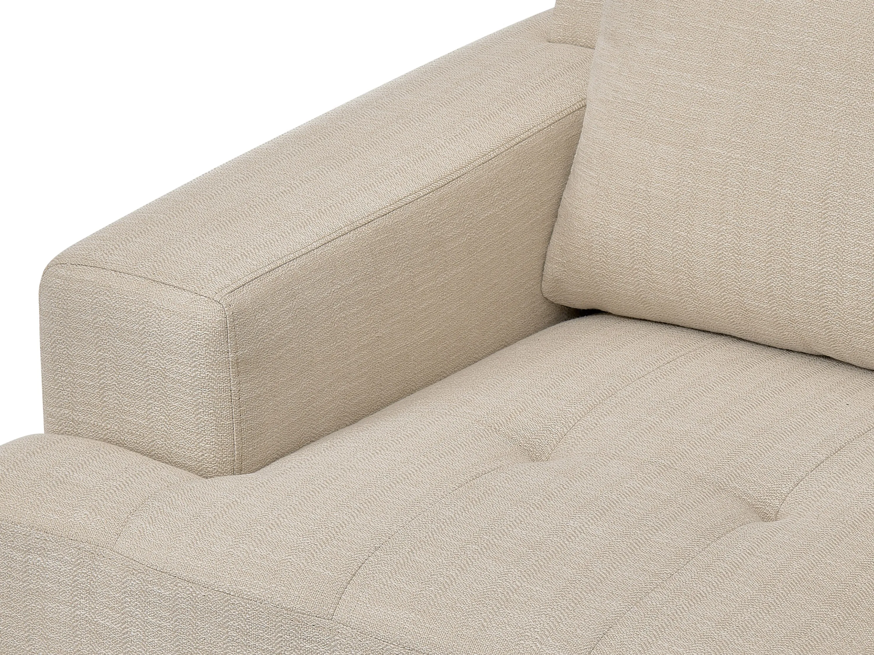 Beige Mid Century Arm Chair