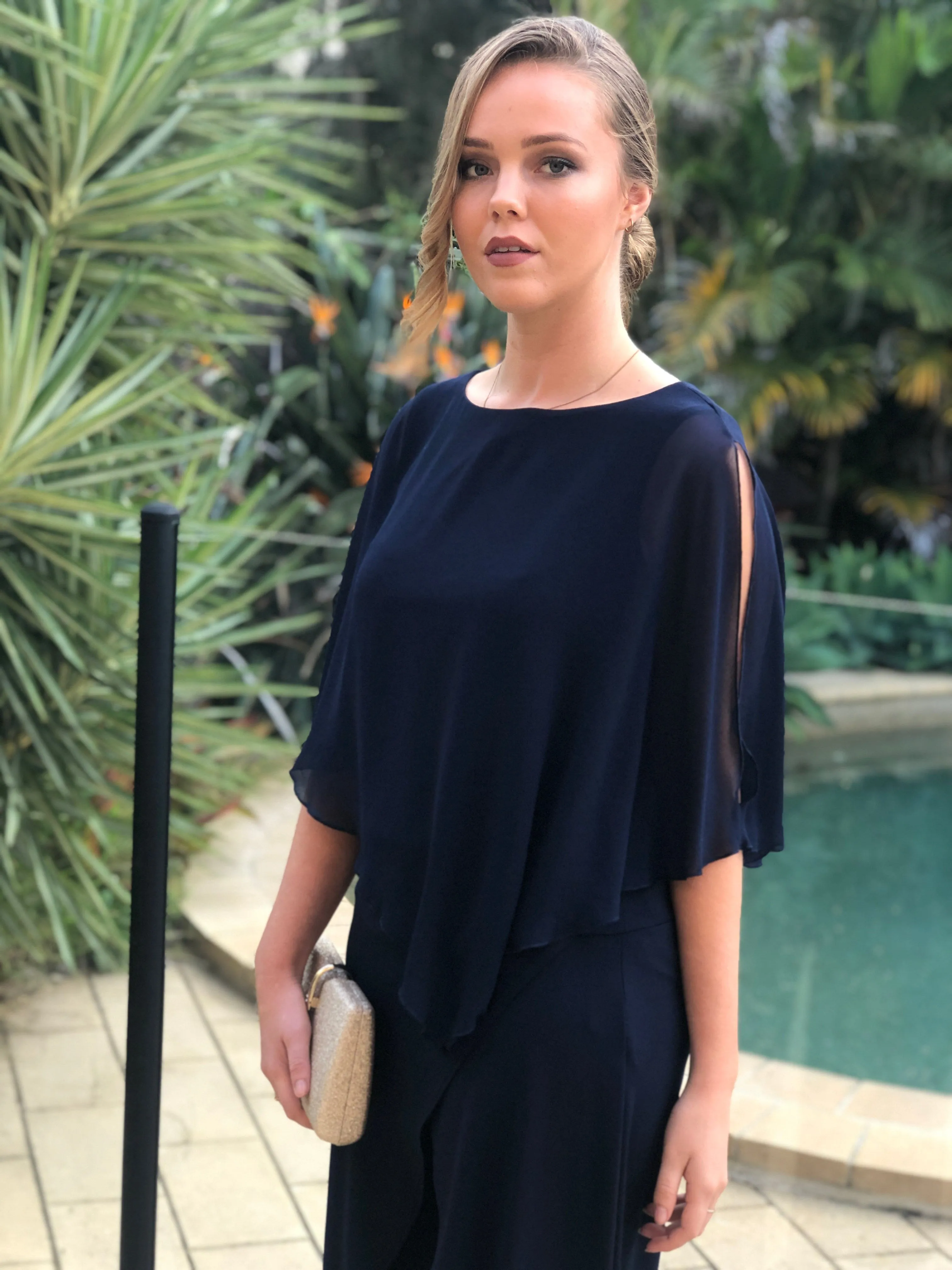 Belmond Navy Layering Top