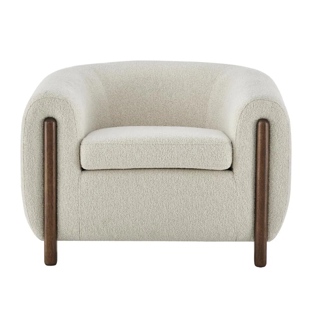 Biophilic Design Cordelia Fabric Accent Arm Chair