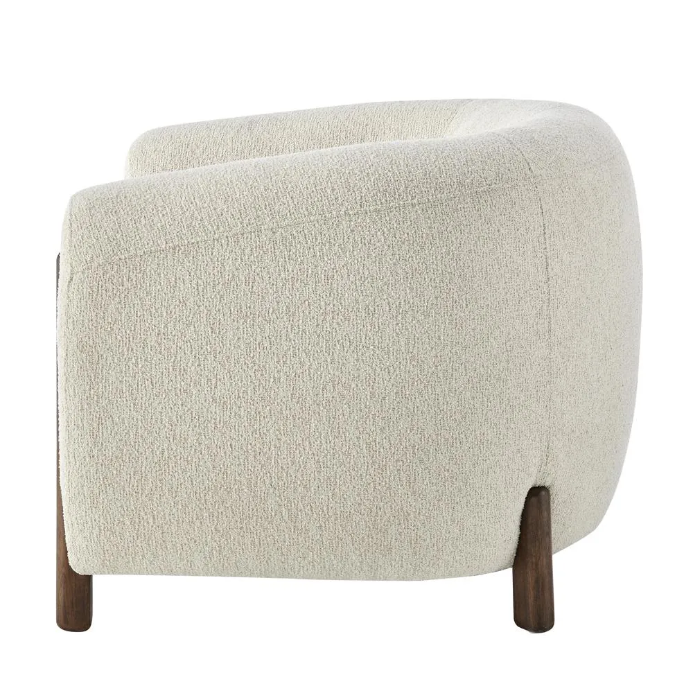 Biophilic Design Cordelia Fabric Accent Arm Chair