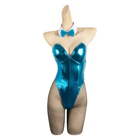 Blue Archive Ichinose Asuna Blue Bunny Girl Suit Cosplay Costume Outfits