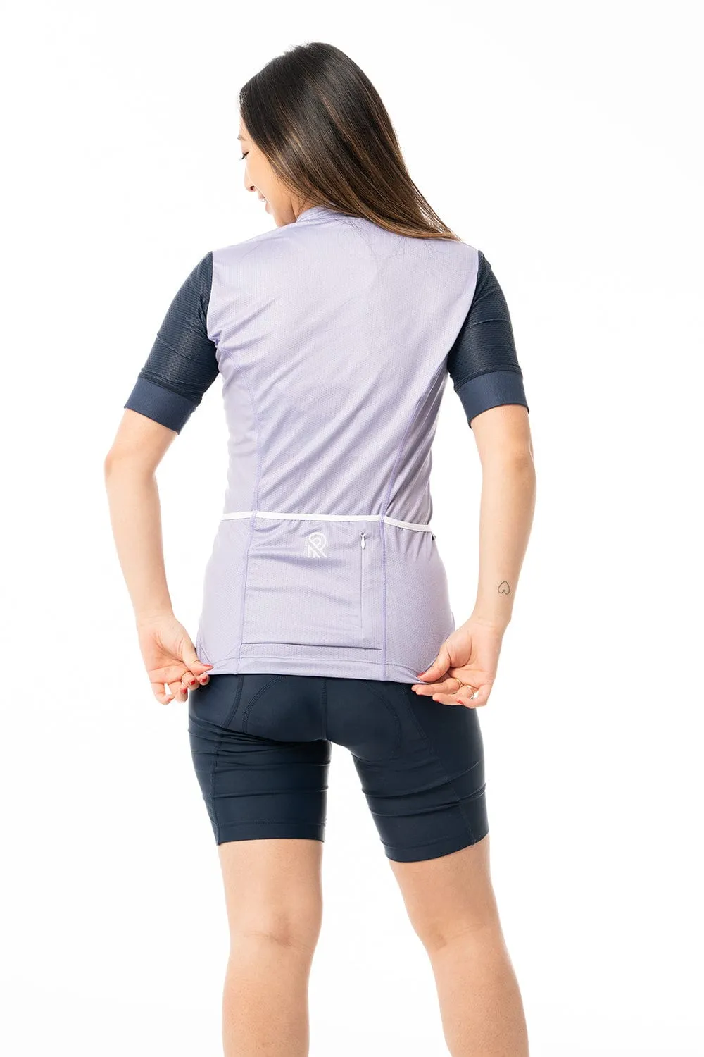 breathable cycling jersey with light mesh sleeves-FINALE SALE (SMALL)