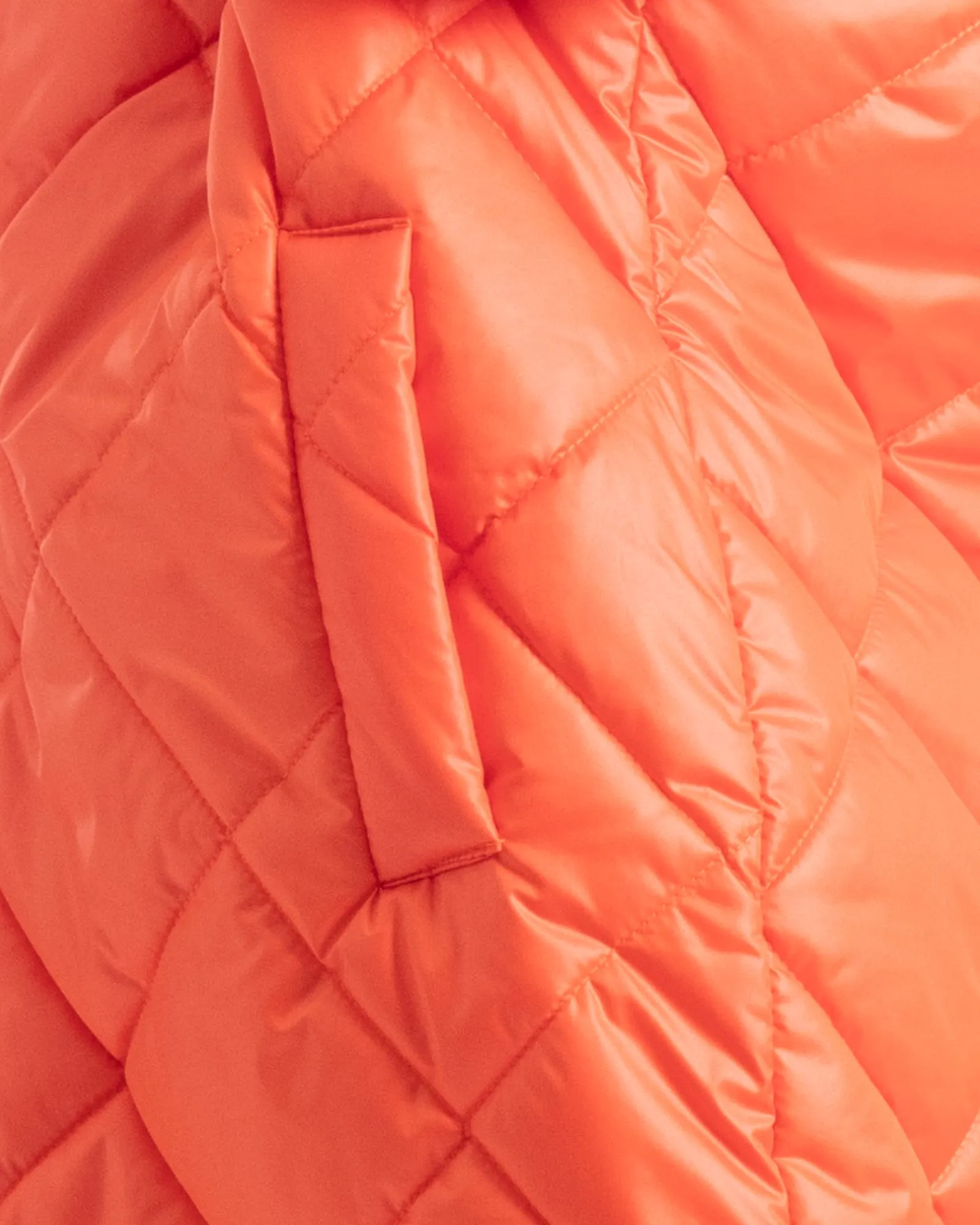 Cento Grammi with Fox collar - Orange