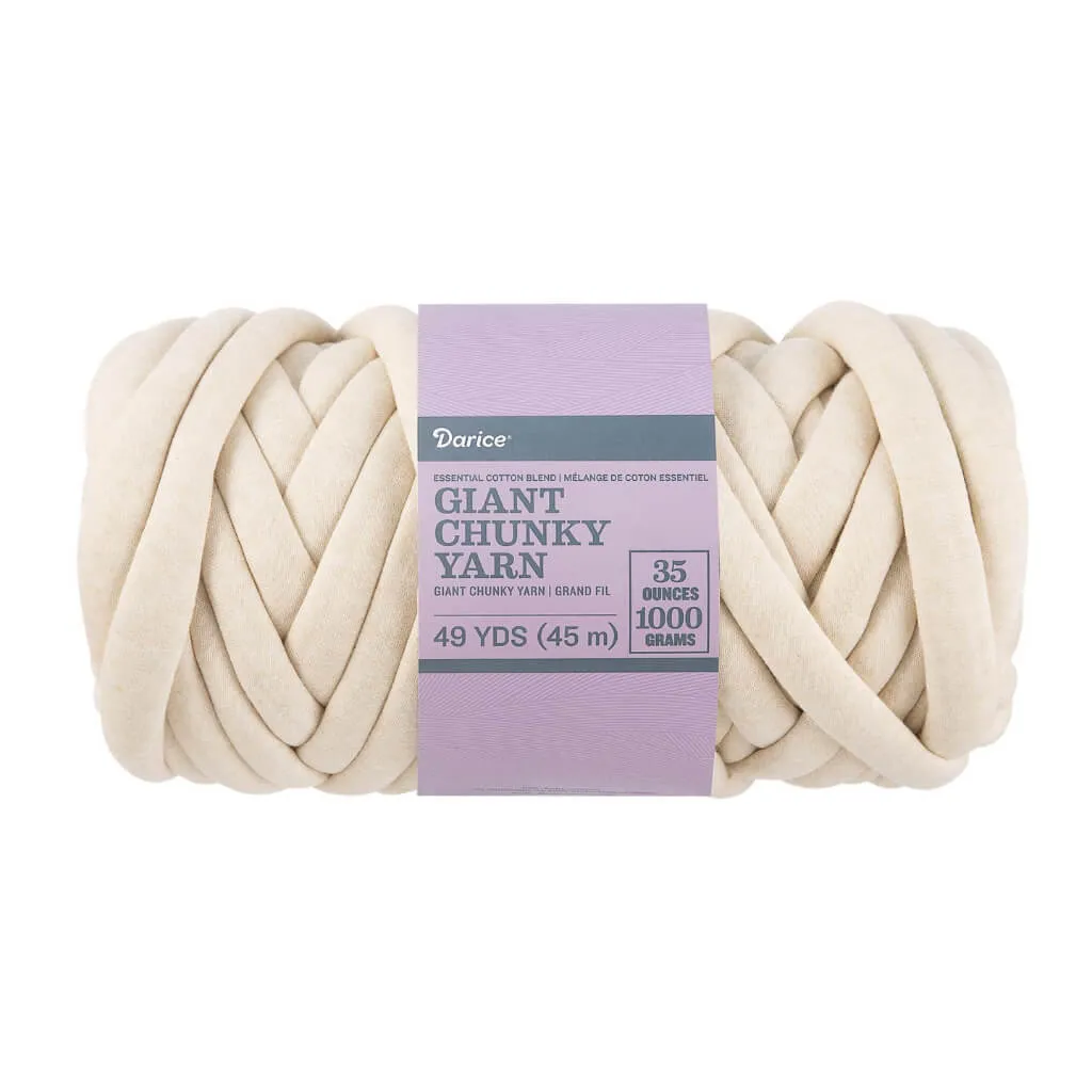 Cotton-Blend Chunky Blanket Yarn 35oz