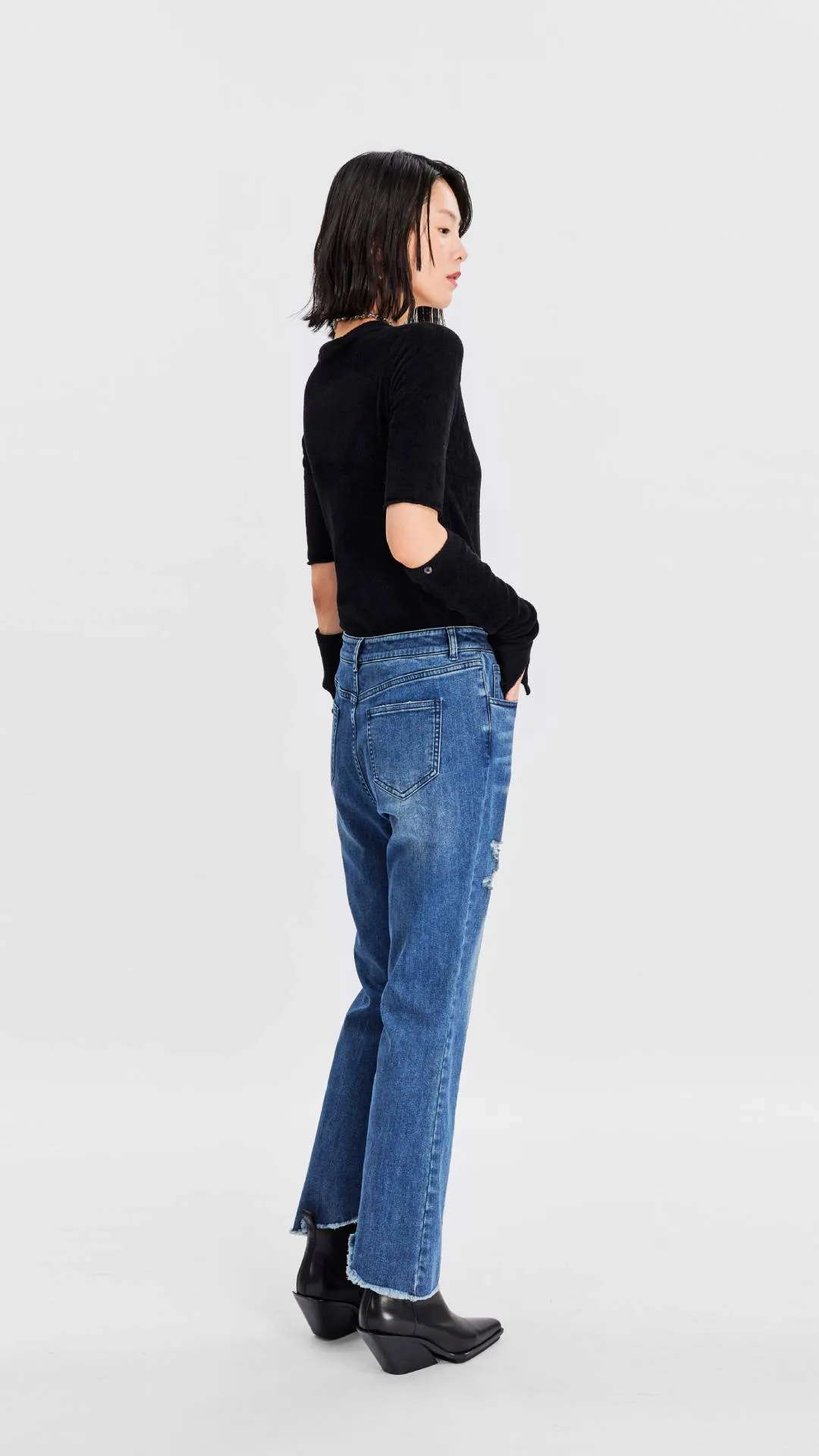 Detachable Gloves Sweater