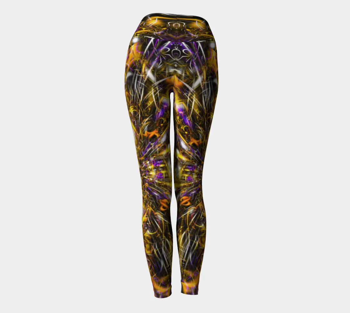 Diamonds and Thunderbolts High Waist Leggings