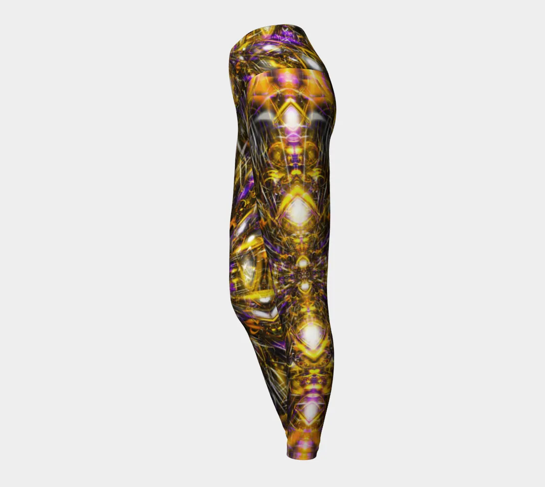 Diamonds and Thunderbolts High Waist Leggings