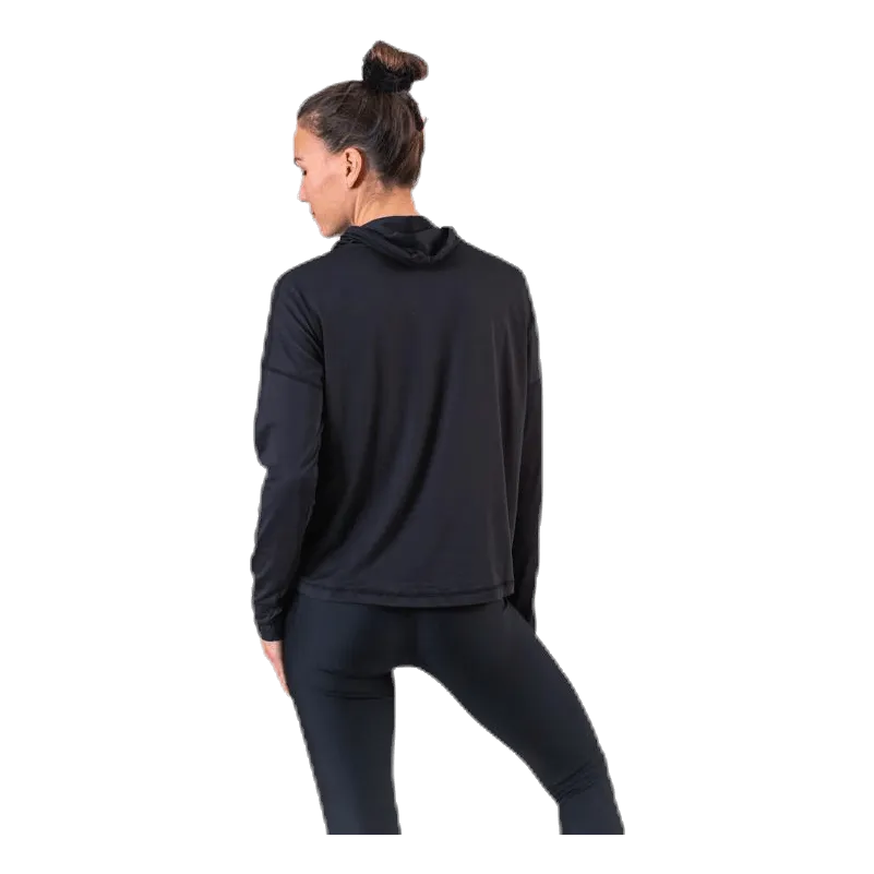 Faxi Crop Sweater Black