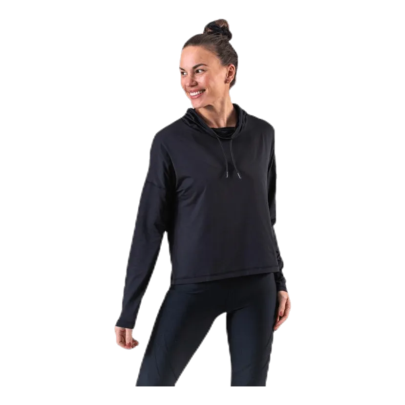 Faxi Crop Sweater Black