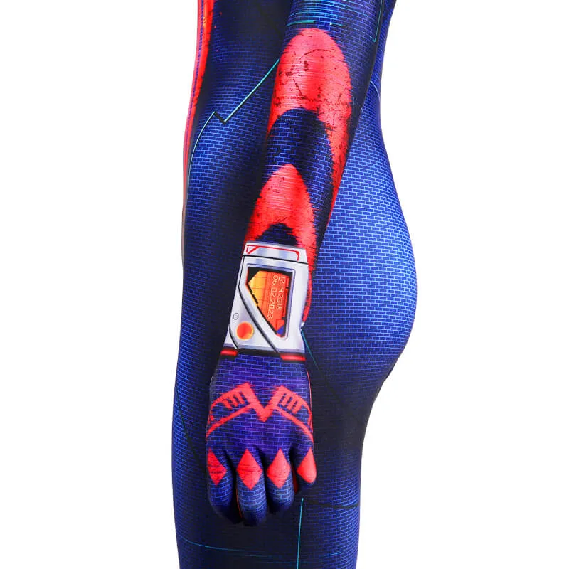 Female Spiderman 2099 Costume Miguel O'Hara Cosplay Bodysuit Spiderman Across the Spider-Verse Jumpsuit