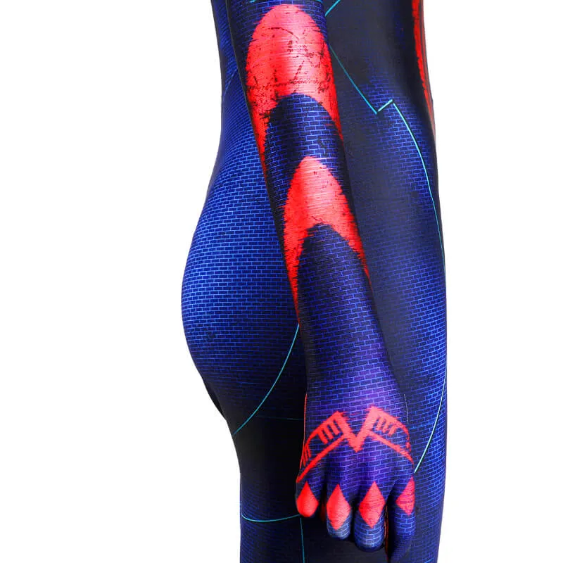Female Spiderman 2099 Costume Miguel O'Hara Cosplay Bodysuit Spiderman Across the Spider-Verse Jumpsuit