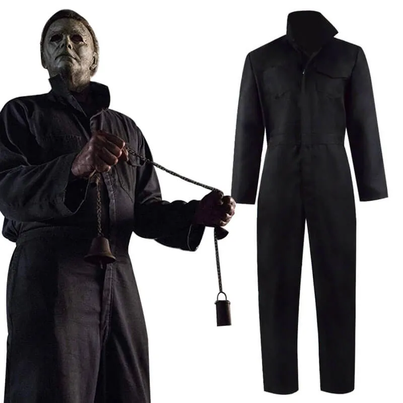 Halloween Michael Myers Jumpsuit Cosplay Costume Adults For Sale ACcosplay