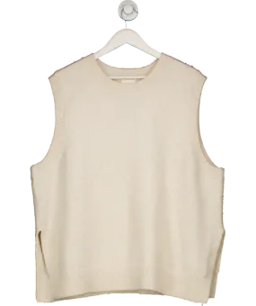 H&M Cream Knitted Vest UK XL