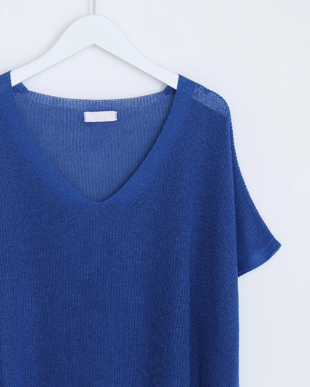 Ingrid V-Neck Tank Top - Royal Blue