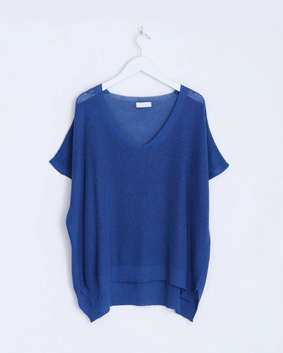 Ingrid V-Neck Tank Top - Royal Blue