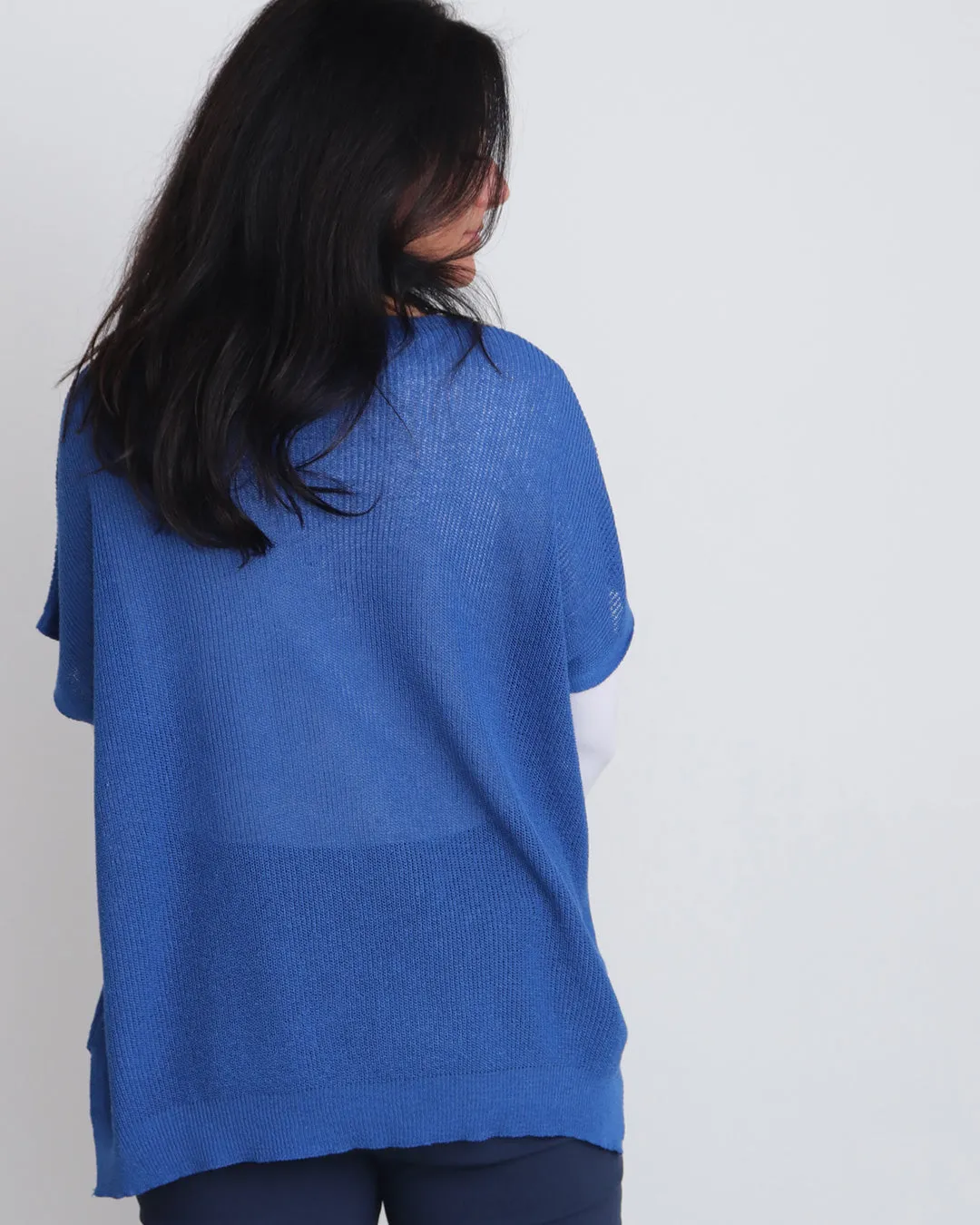 Ingrid V-Neck Tank Top - Royal Blue