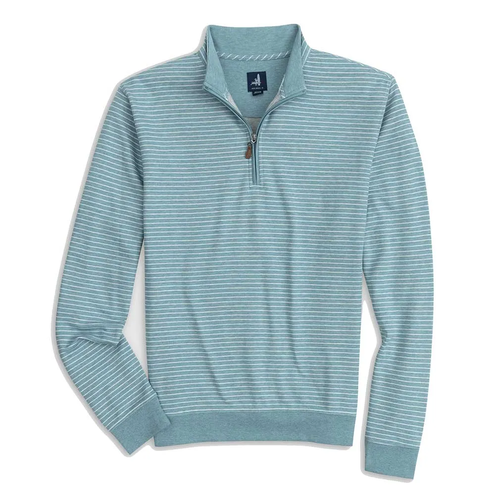 Johnnie-O Skiles Stripped Pullover Sweater - Baltic