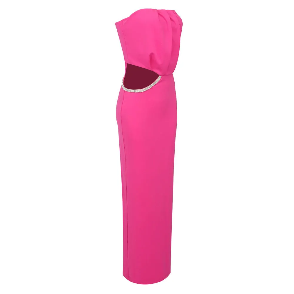 KittenAlarm - Emerie Strapless Cutout Tube Dress