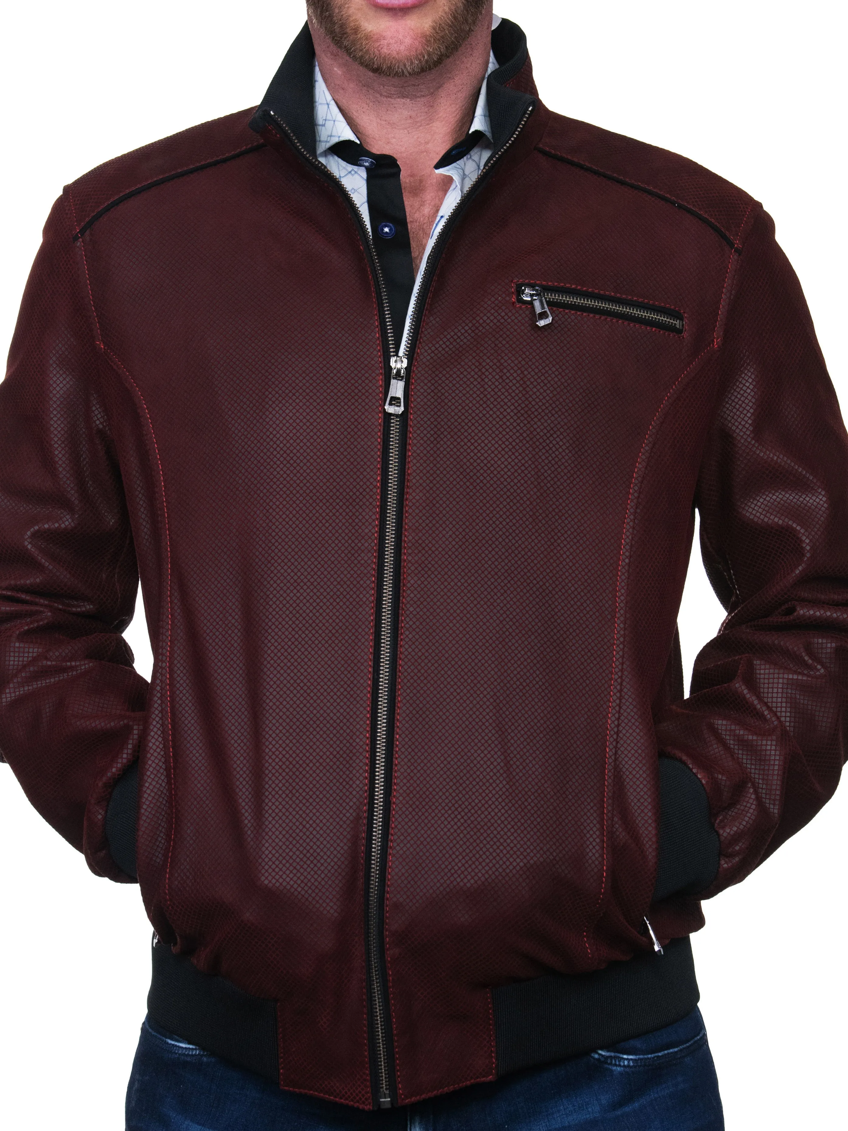 Leather Cobra Red