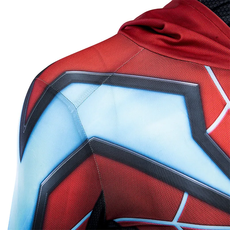 Miles Morales Evolved Suit Spider-Man 2 PS5 Cosplay Costumes Halloween Jumpsuit