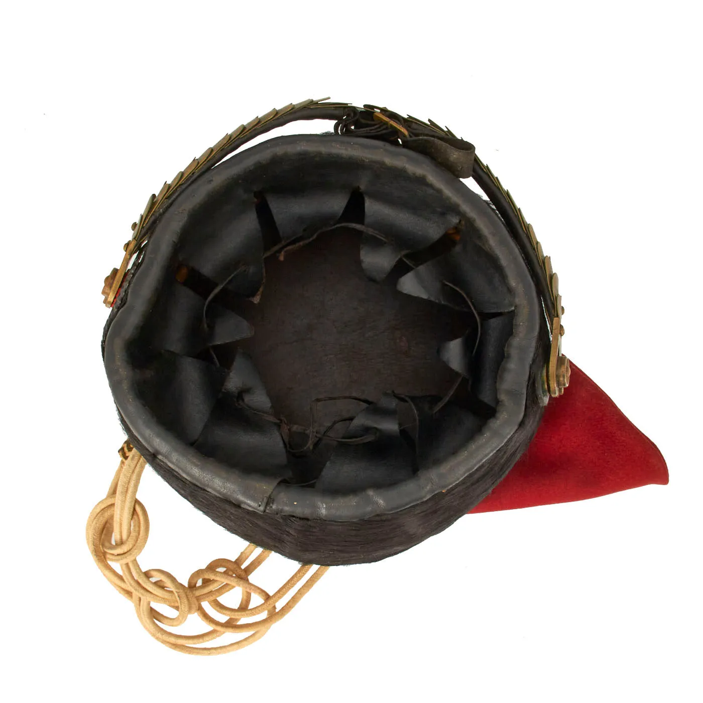 Original Imperial German WWI Prussian Hussar Regiment 7 Officer Private Purchase Pelzmütze Busby