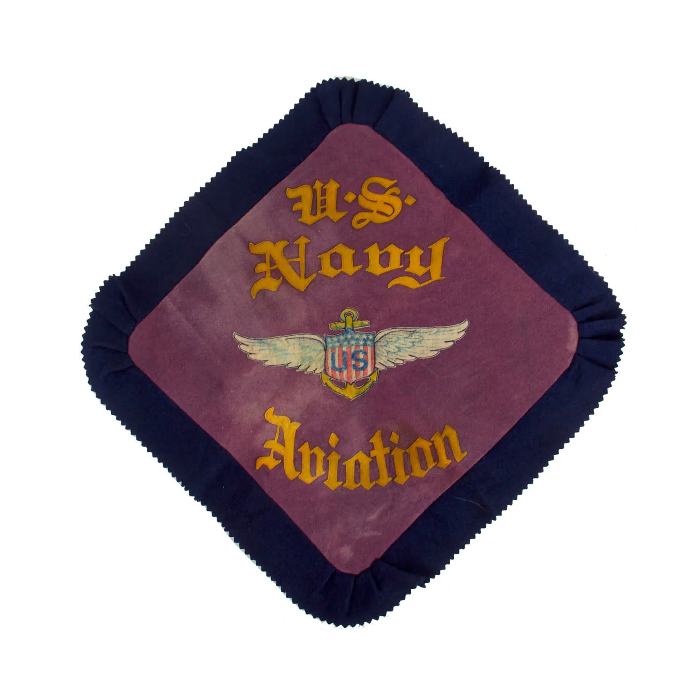 Original U.S. WWI US Navy Named Aviation Crewman’s’ Dress Blue Uniform Set - 2nd Class Aviation Quartermaster R. L. Caldwell