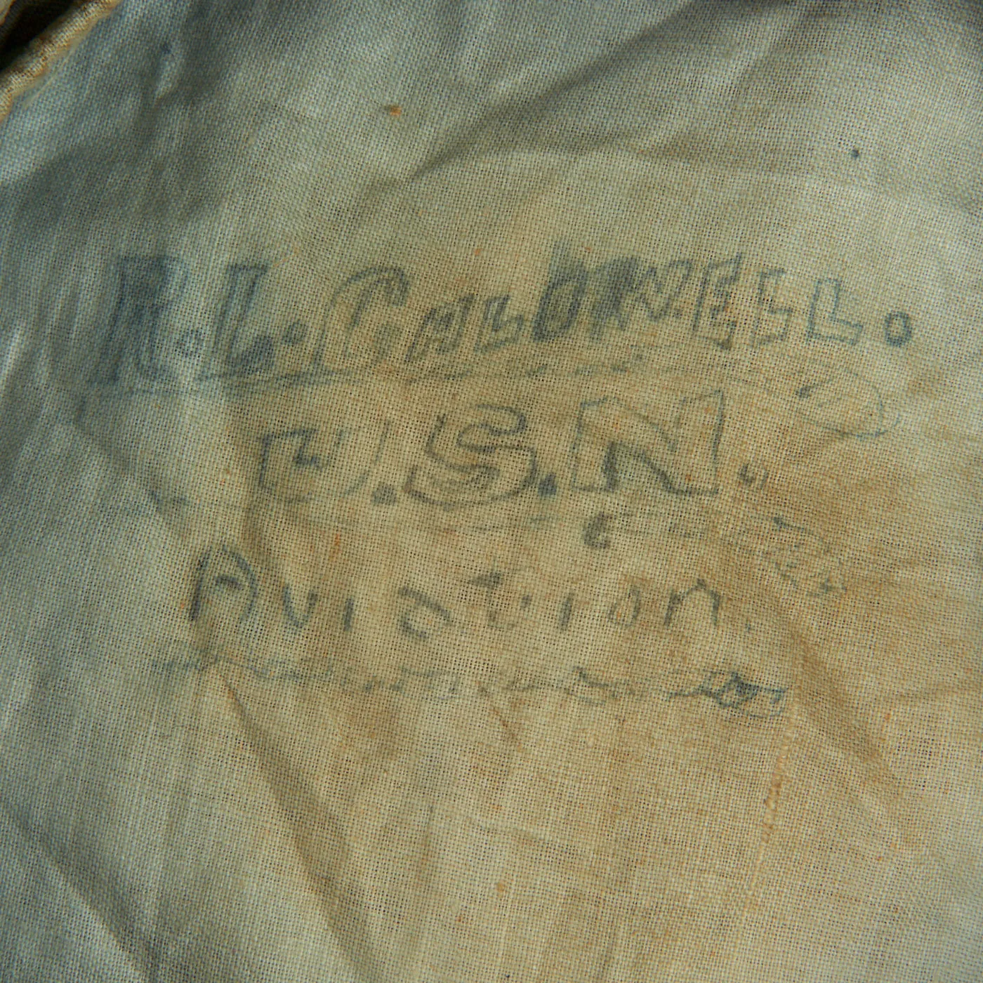 Original U.S. WWI US Navy Named Aviation Crewman’s’ Dress Blue Uniform Set - 2nd Class Aviation Quartermaster R. L. Caldwell