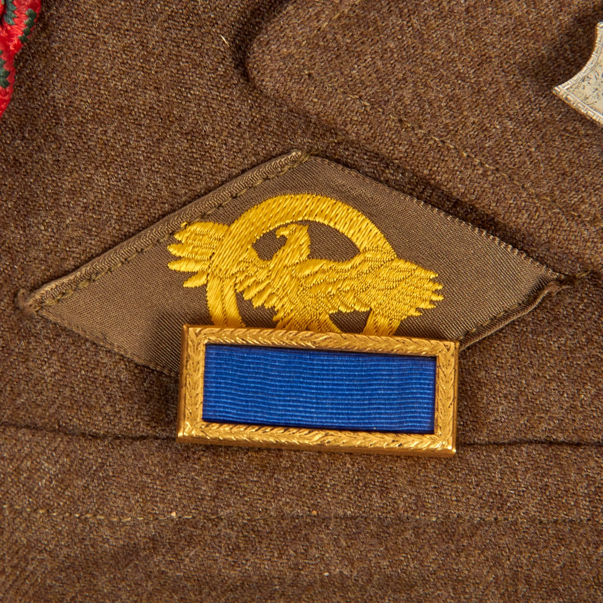Original U.S. WWII 193rd Glider Infantry Regiment Named Uniforms with Garrison Cap, Jump Boots, Photos, Documents and More - PFC William E. Smith - 17th & 82nd Airborne Division