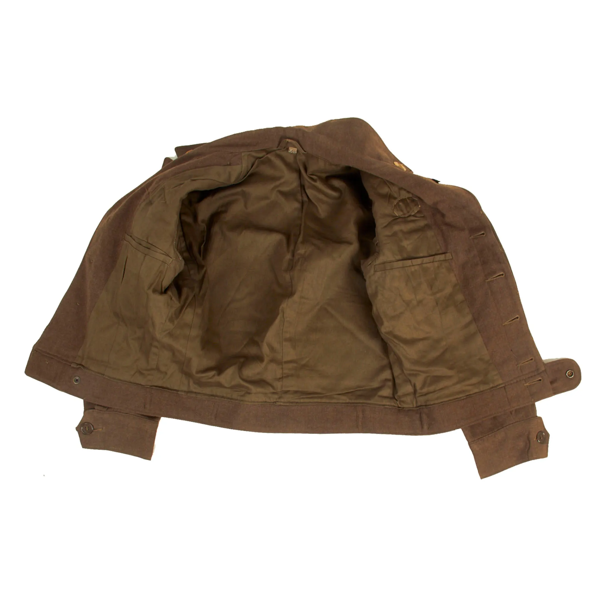 Original U.S. WWII 193rd Glider Infantry Regiment Named Uniforms with Garrison Cap, Jump Boots, Photos, Documents and More - PFC William E. Smith - 17th & 82nd Airborne Division