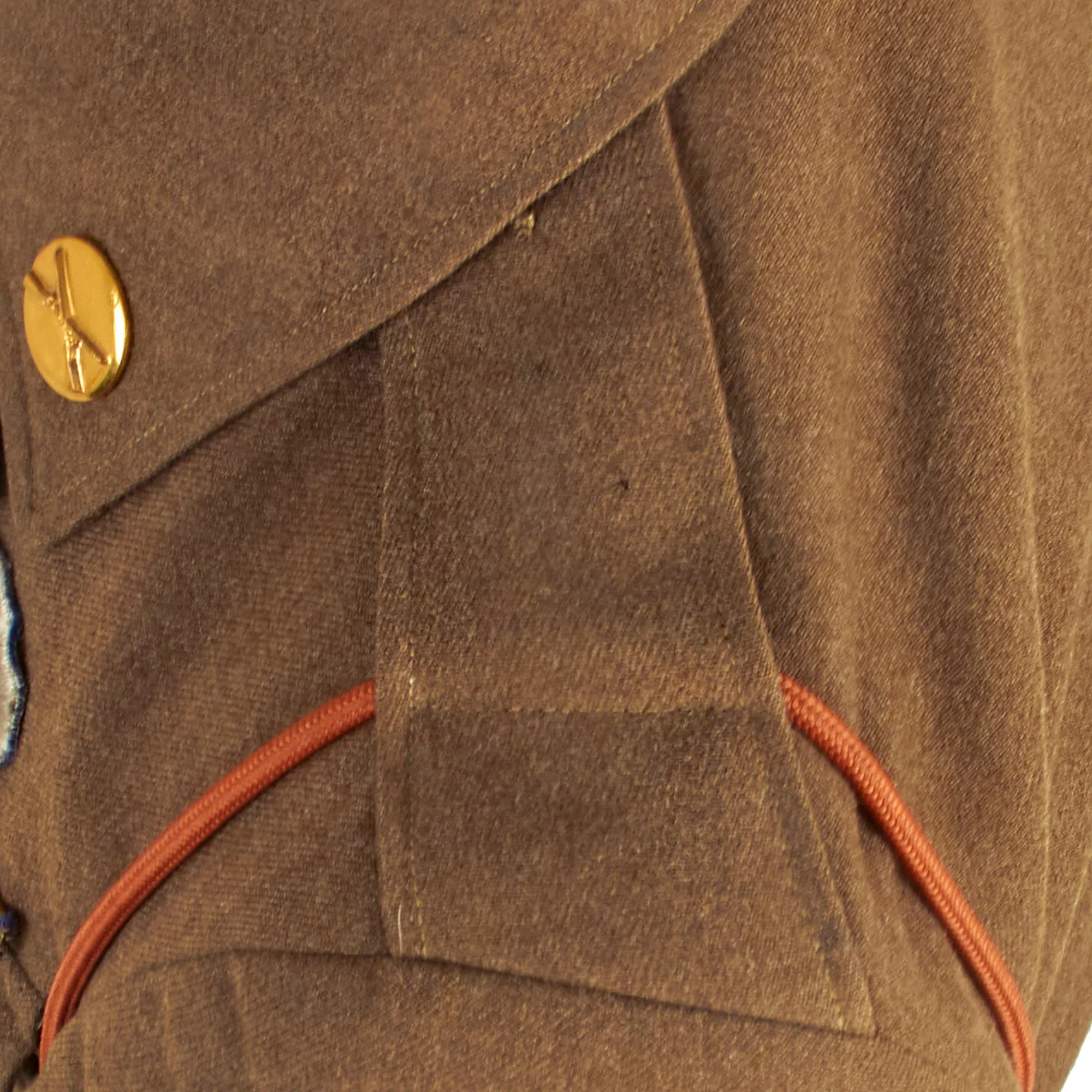 Original U.S. WWII 193rd Glider Infantry Regiment Named Uniforms with Garrison Cap, Jump Boots, Photos, Documents and More - PFC William E. Smith - 17th & 82nd Airborne Division